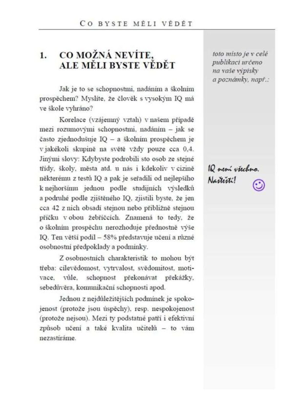 Jak uspět na střední škole - Obrázek 3